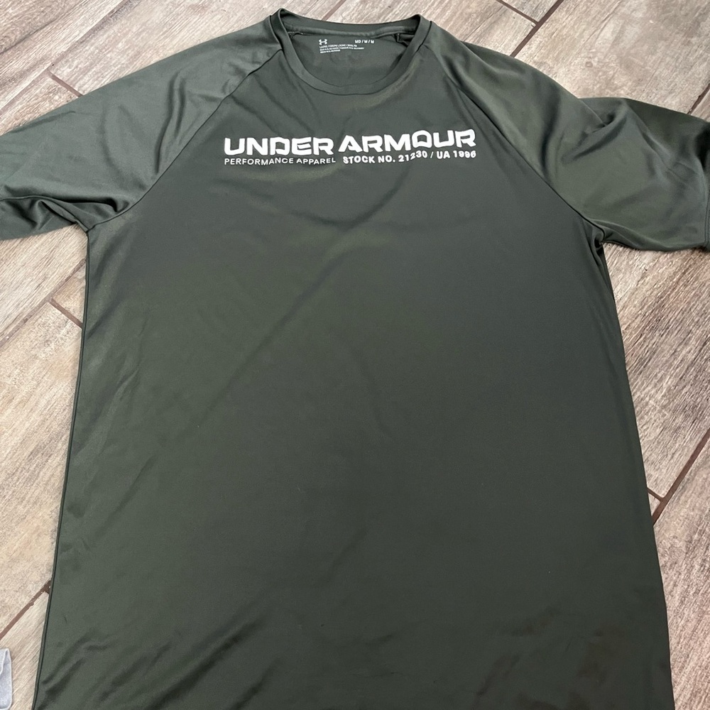 Men’s | Under Armour Performance Shirt | Olive Green | M